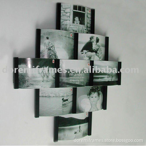 Hot wall photo frame set made of MDF any color available